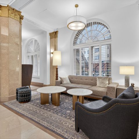 One of the Many Nooks Along the Main Lobby